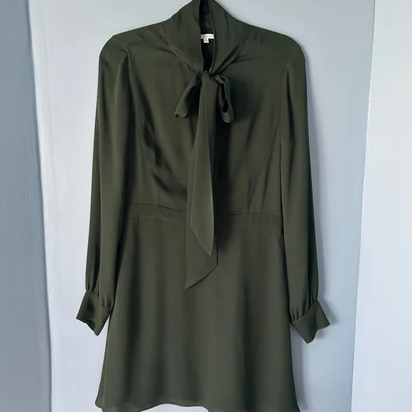 Dark Green Rebecca Minkoff Silk Dress Dark Green Rebecca Minkoff Silk Dress